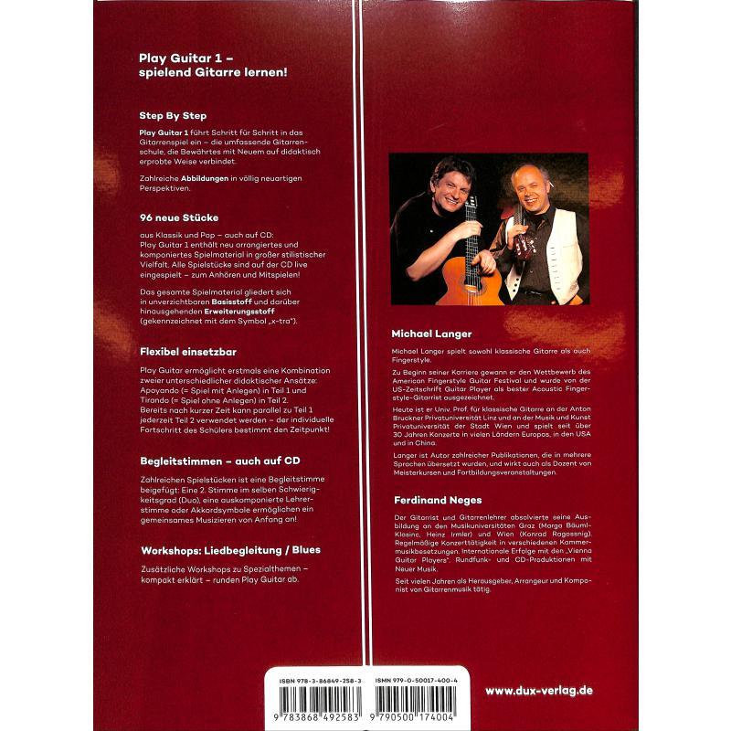 Play guitar 1 - die neue Gitarrenschule