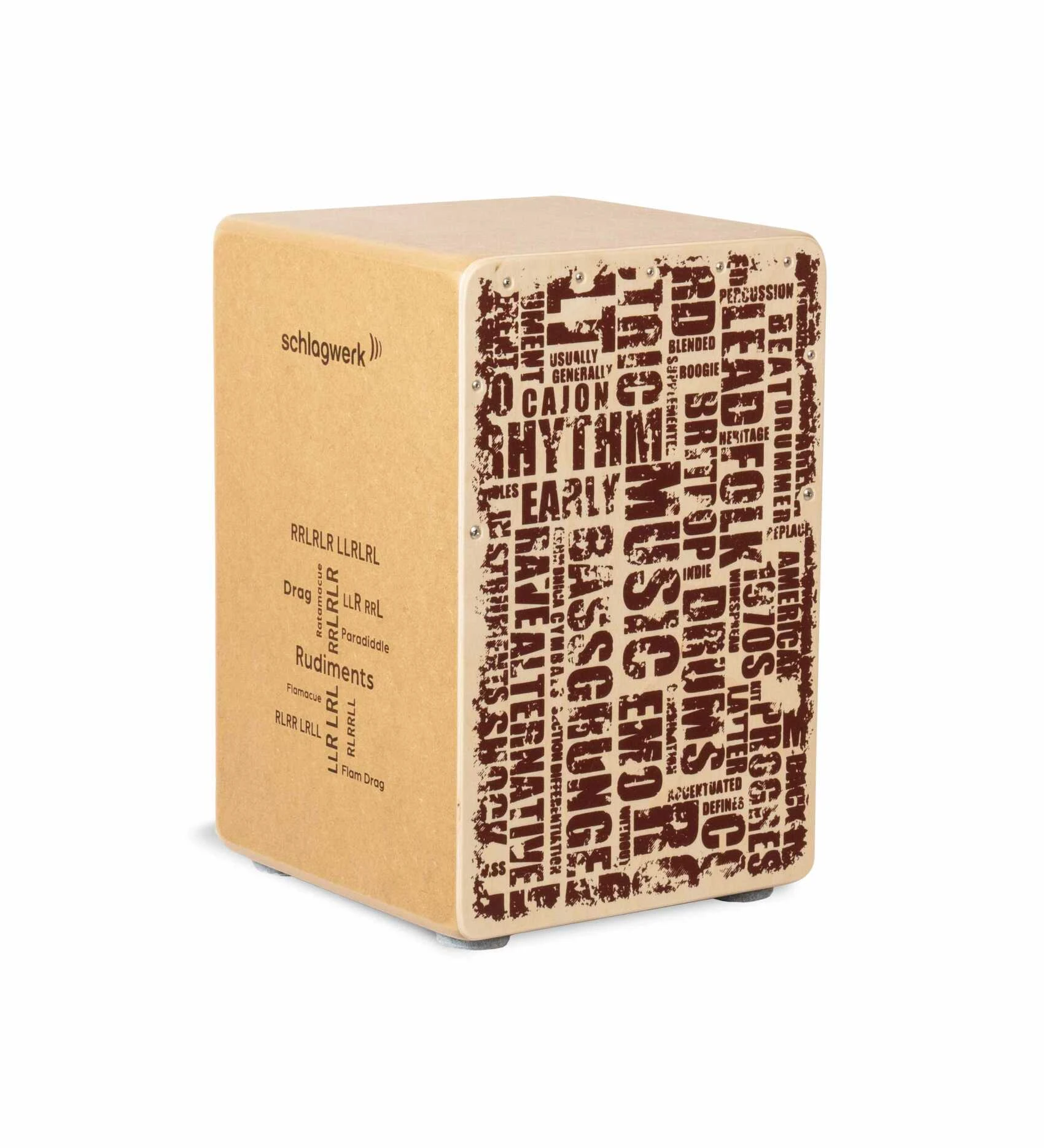 Schlagwerk CP86 Cajon Rudiments Styles Medium