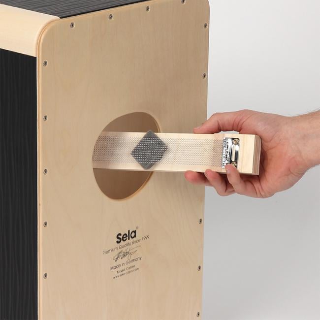 Sela Wave Black Makassar Cajon
