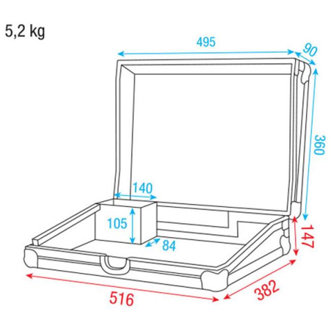 DAP-Audio Case for Showmaster 24