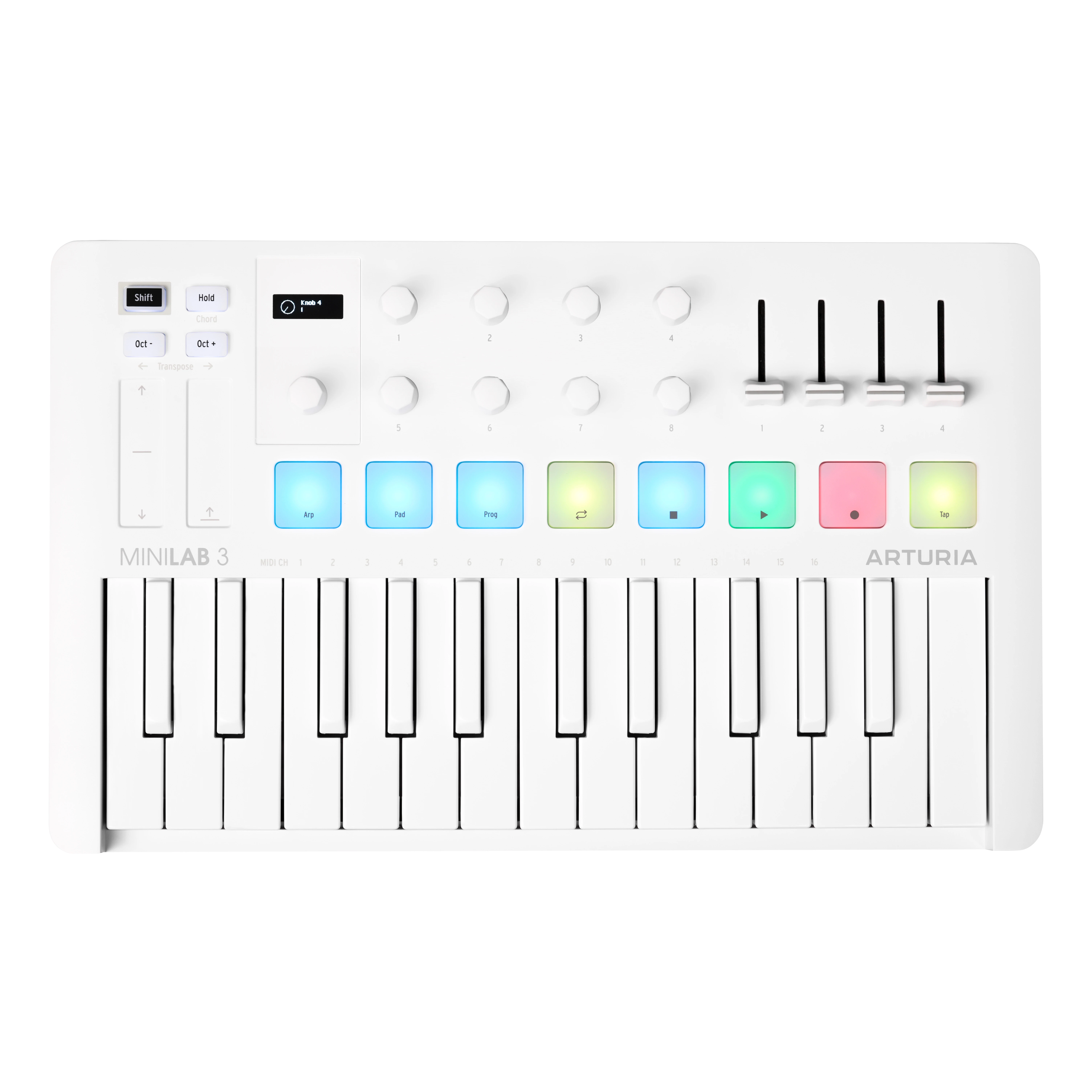 Arturia MiniLab 3 Alpine White