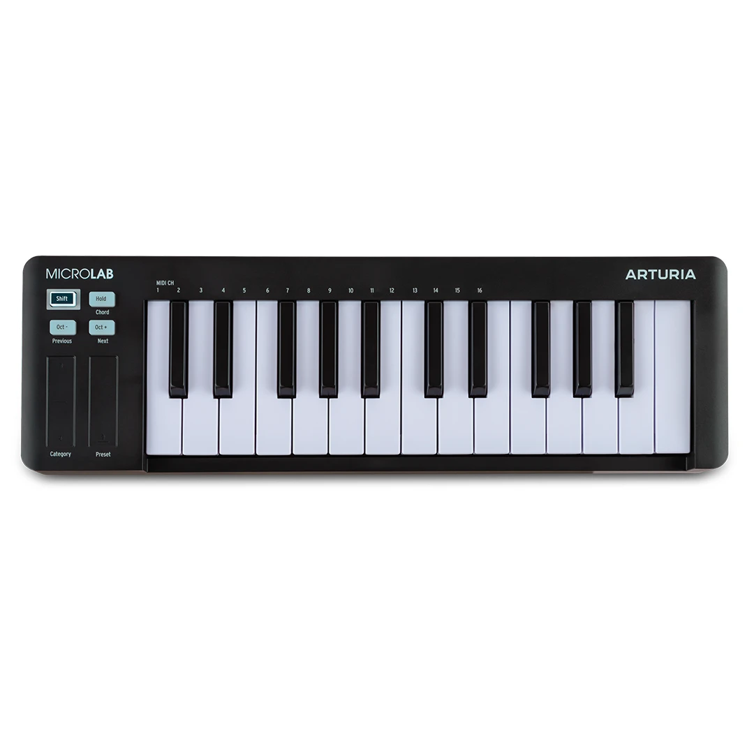 Arturia MicroLab MK3 Black
