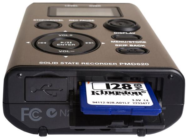 Marantz PMD-620 SD-Recorder Wav/Mp3 USB2.0