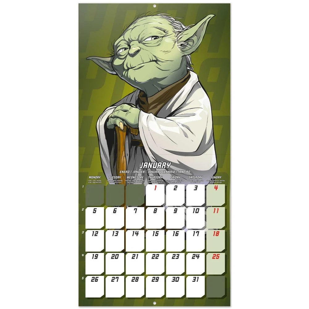 Star Wars - Kalender 2026 30x30