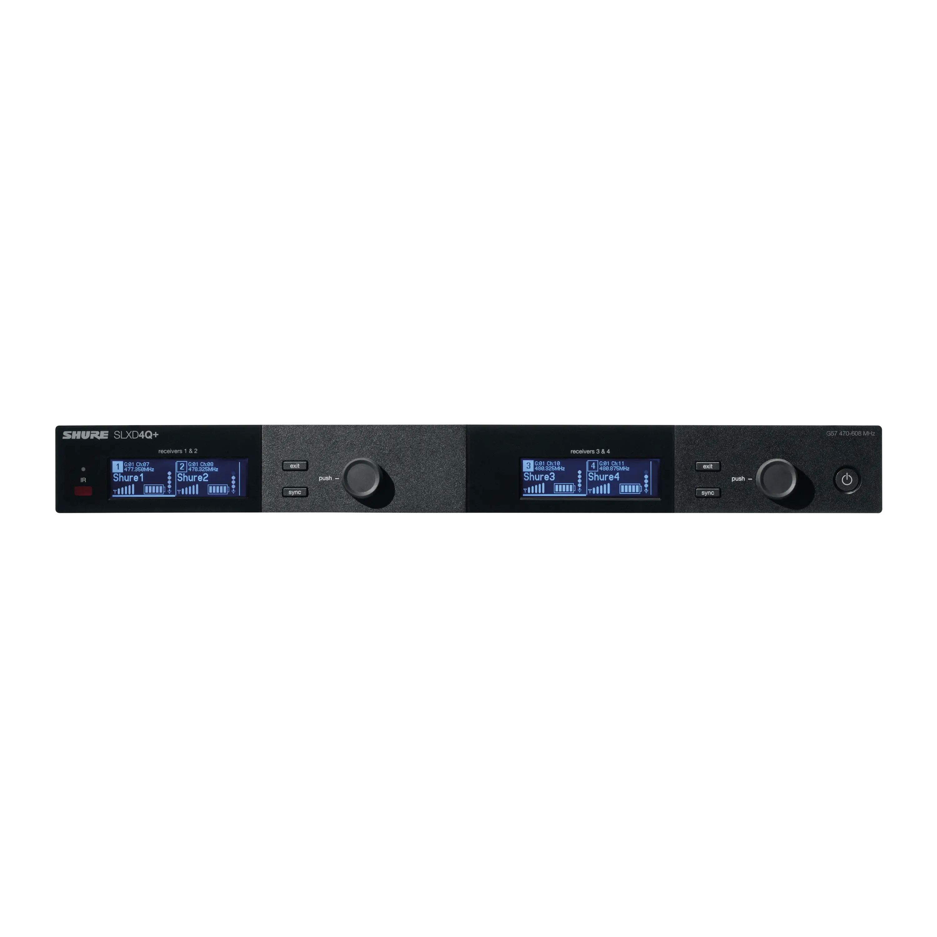 Shure SLXD4Q+E K55