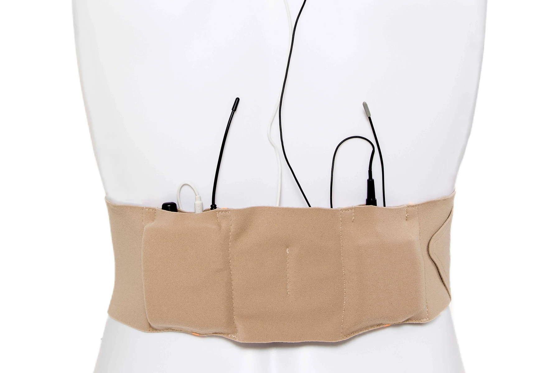 Viviana Strap Extreme Waist, Double Pouch, M beige