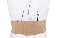 Viviana Strap Extreme Waist, Double Pouch, M beige