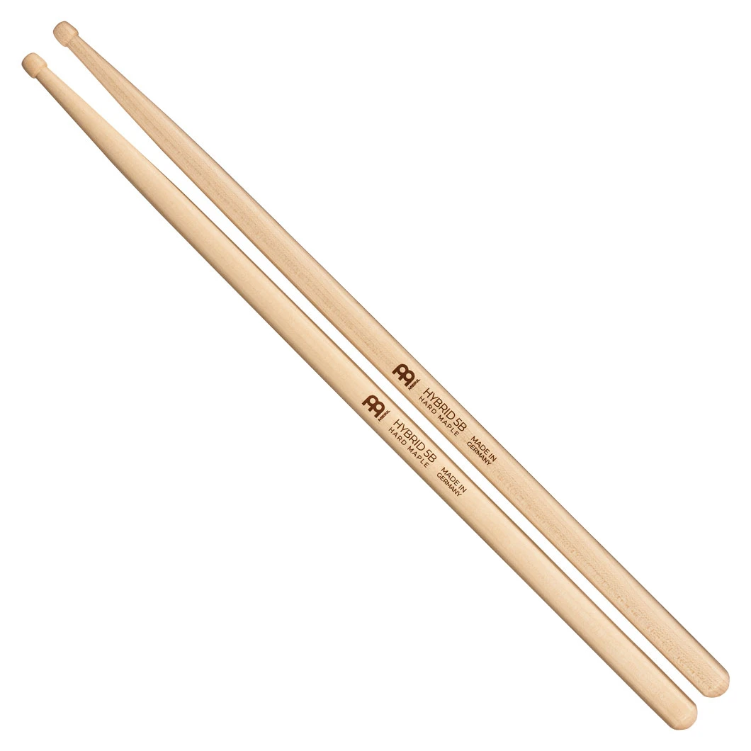Meinls 5B Light Maple Hybrid Wood Tip Sticks