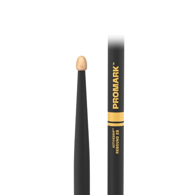 Pro Mark Holzkopf 2B Rebound Active Grip Sticks