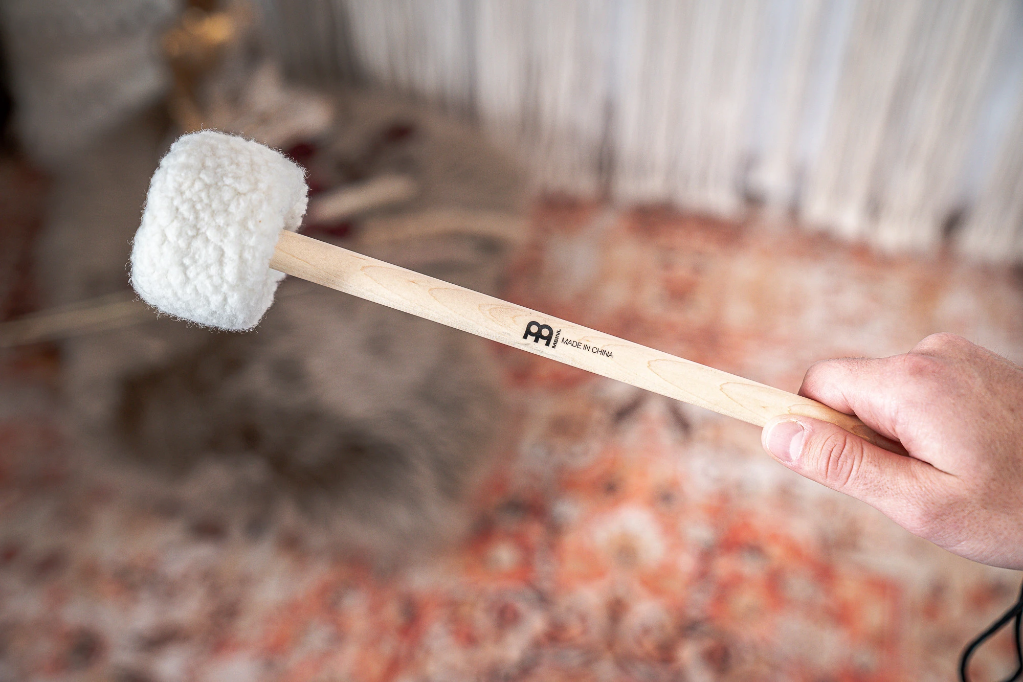 Meinl Sonic Energy Gong Mallet Small Kunstfell MGM1