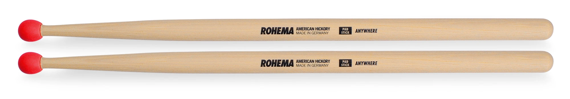 Rohema Sticks Hickory Pad Anywhere
