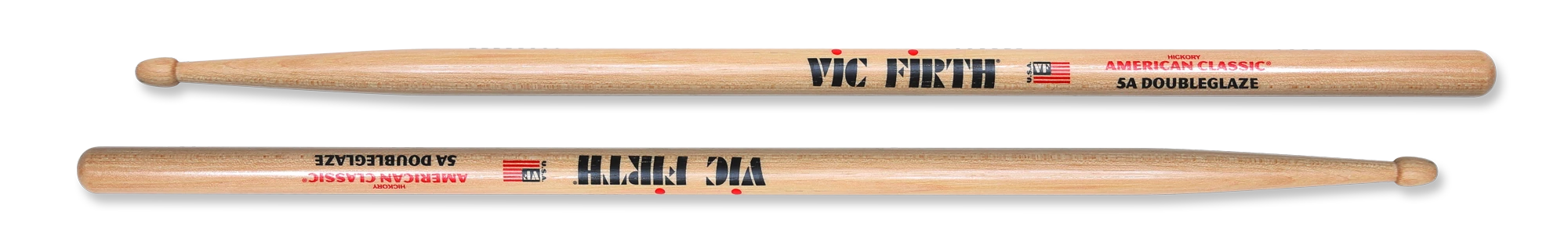 Vic Firth Holzkopf 5A Doubleglaze Sticks