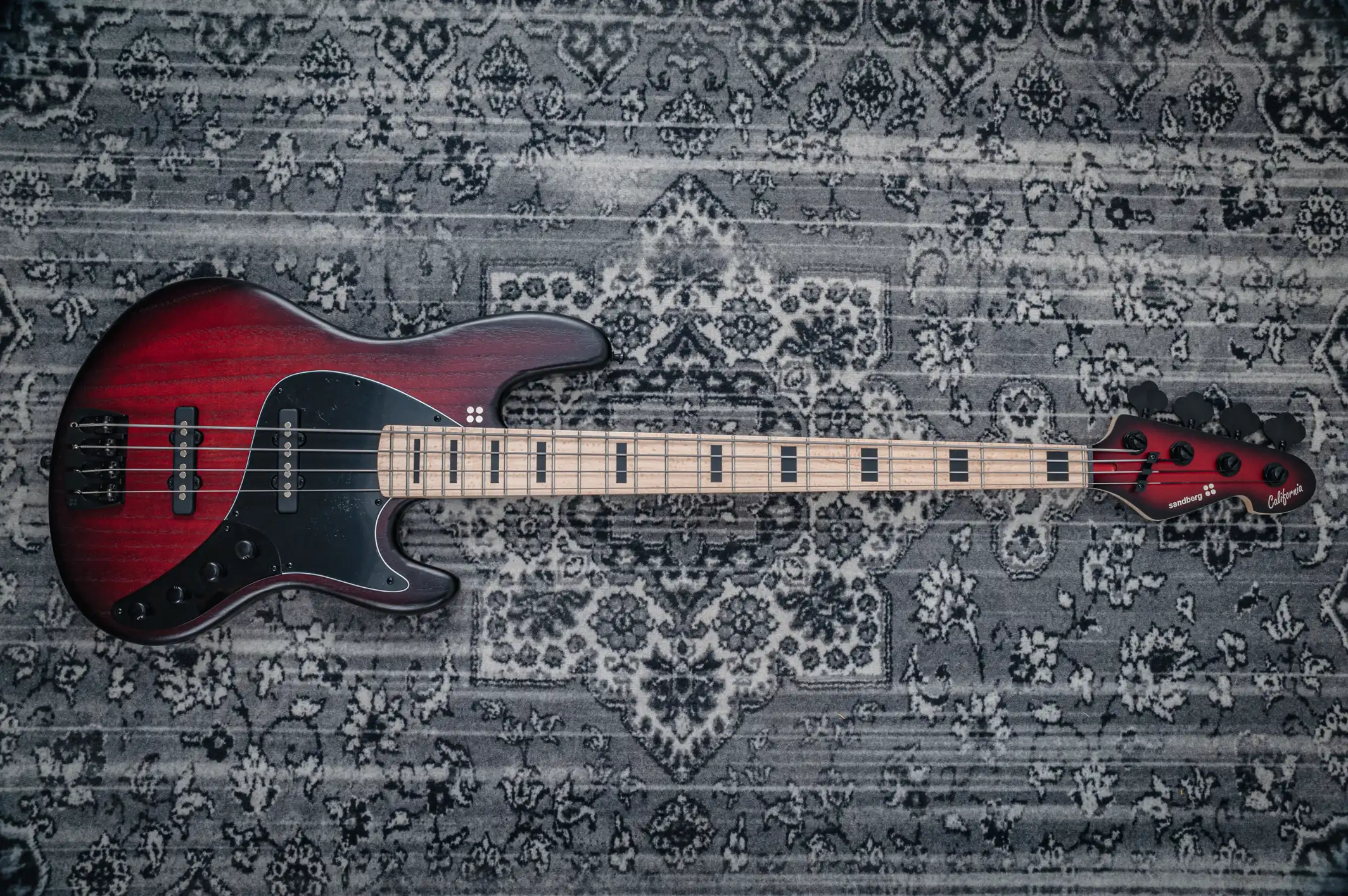 Sandberg California TT Superlight Paulownia Body - matt redburst
