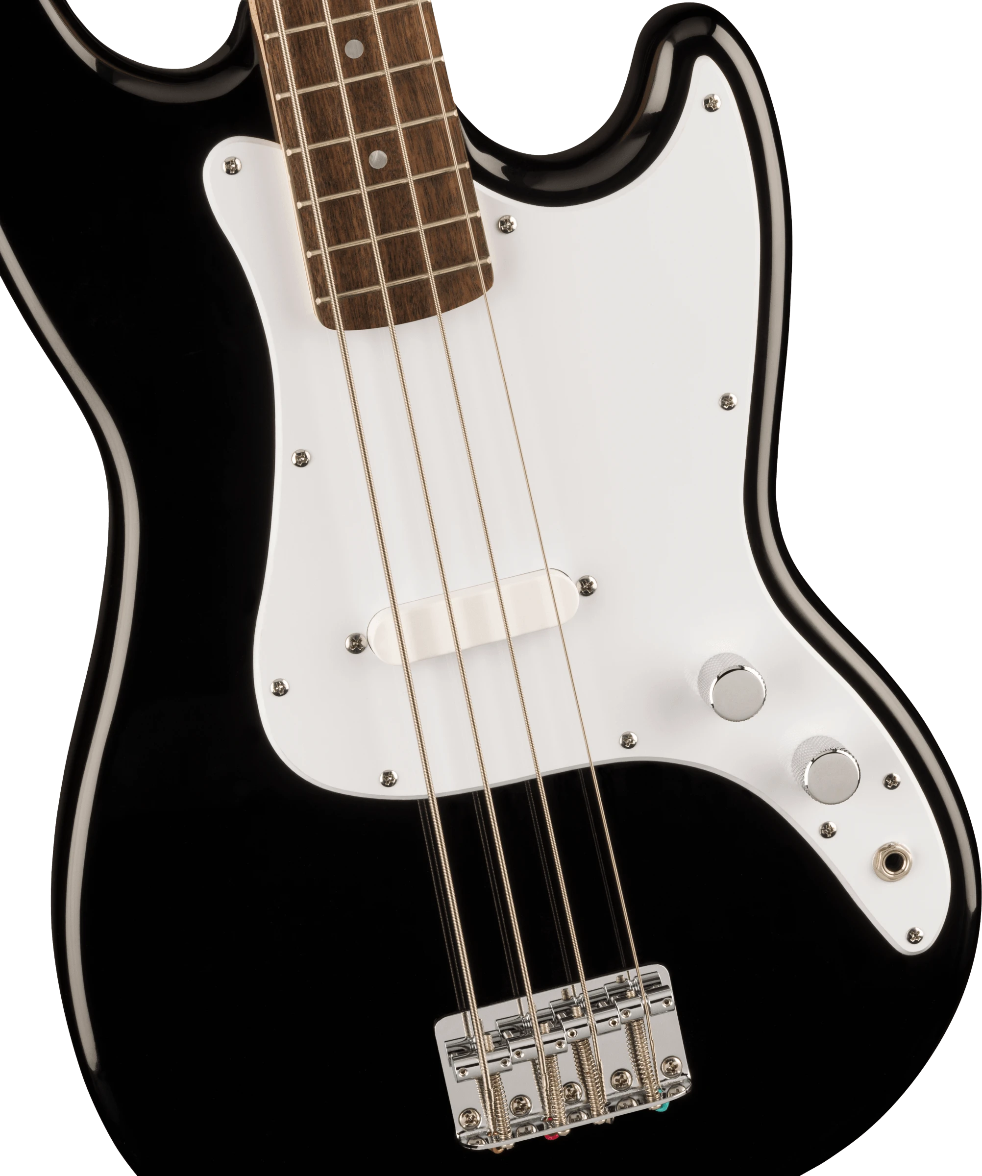 Squier Bronco Bass Sonic blk/lrl