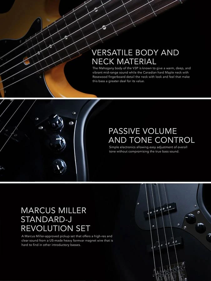 Sire Marcus Miller V3P 4 Black