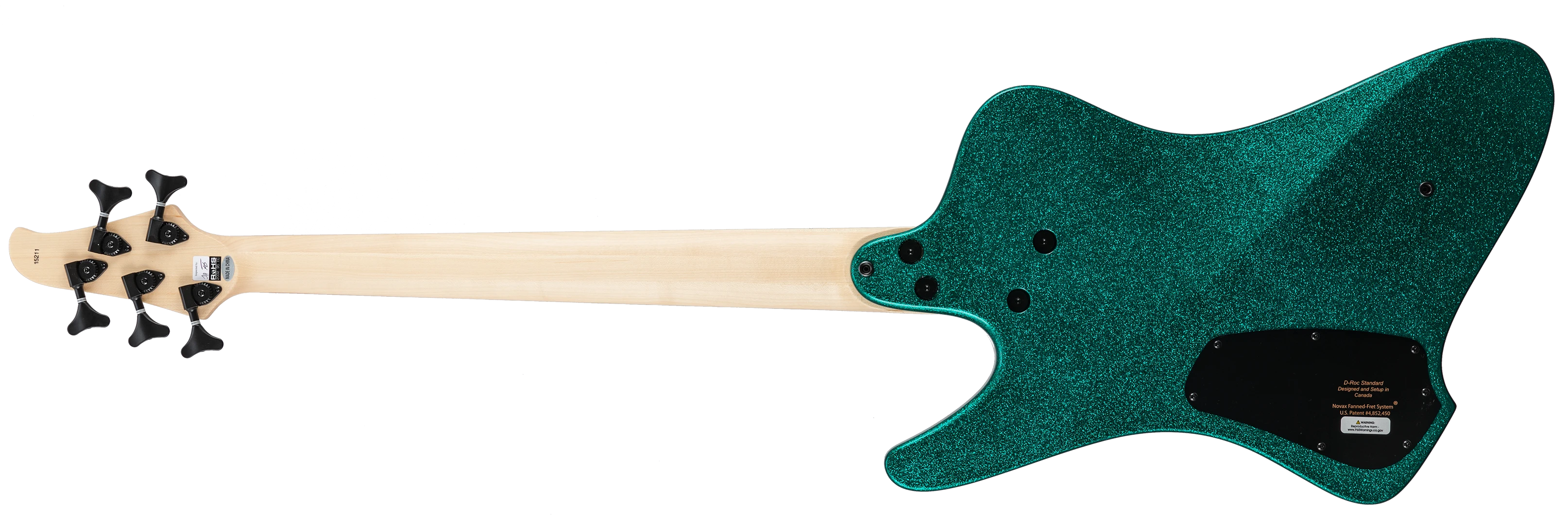 Dingwall D-Roc Standard 5-String Aquamarine Metalflake