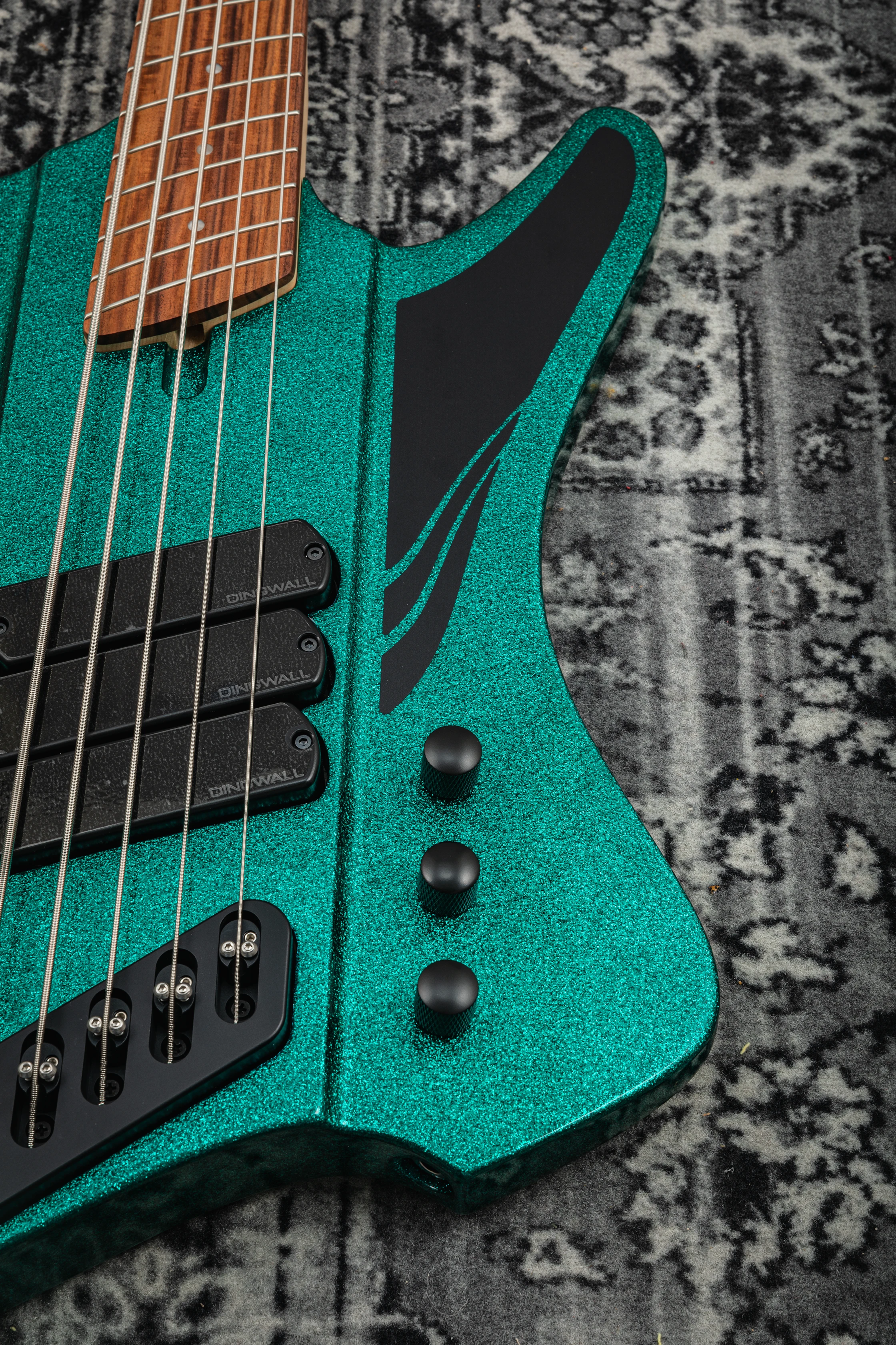 Dingwall D-Roc Standard 5-String Aquamarine Metalflake