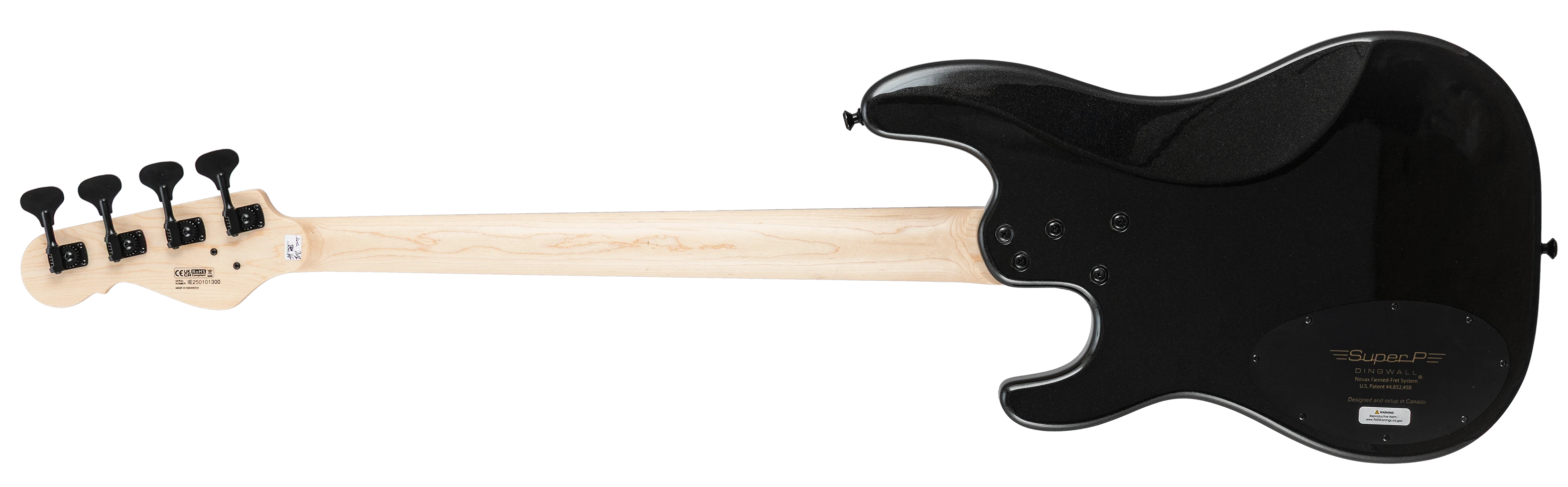 Dingwall SP1 4 String Metallic Black Gloss