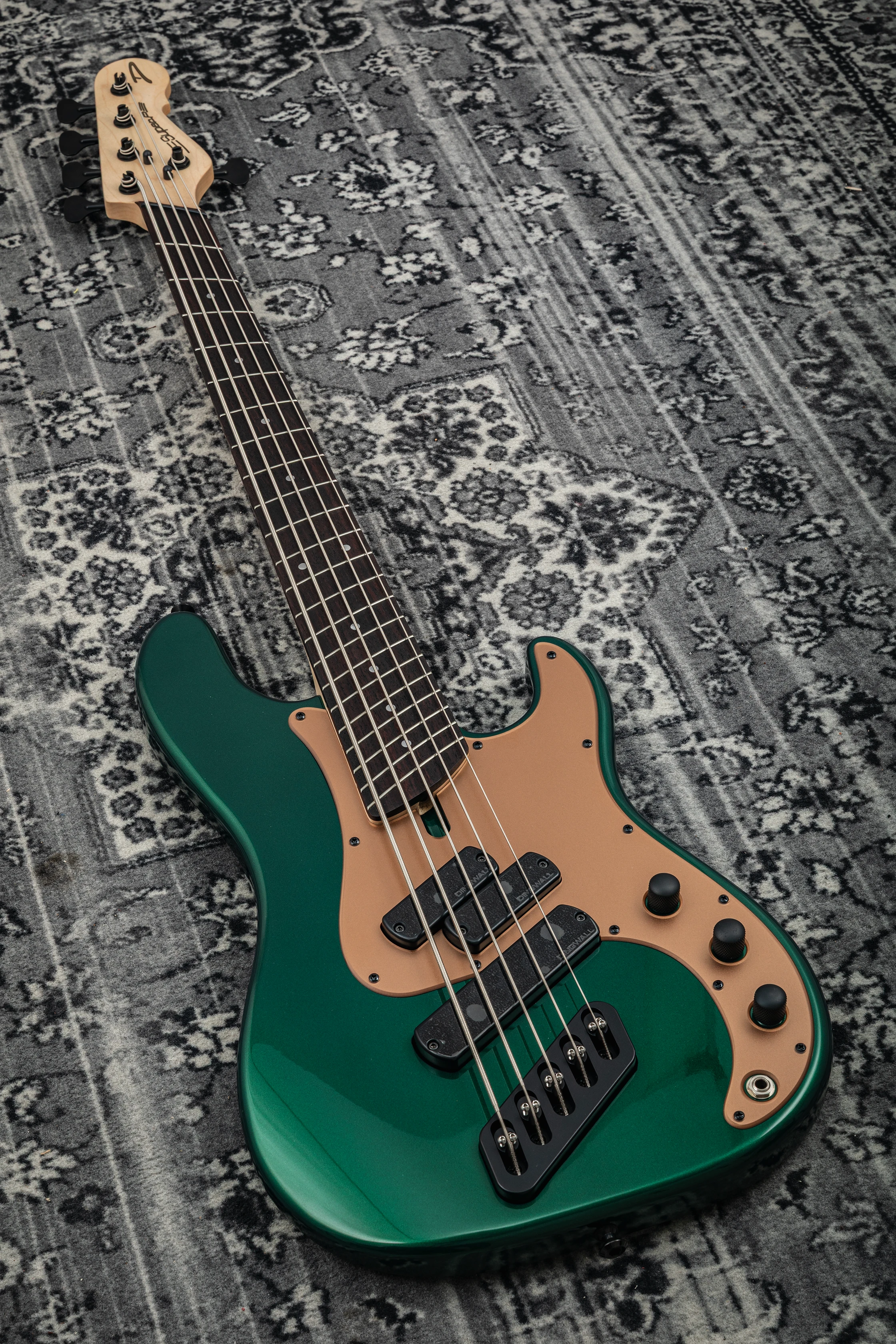 Dingwall SP1 5 String Dark Candy Green Gloss