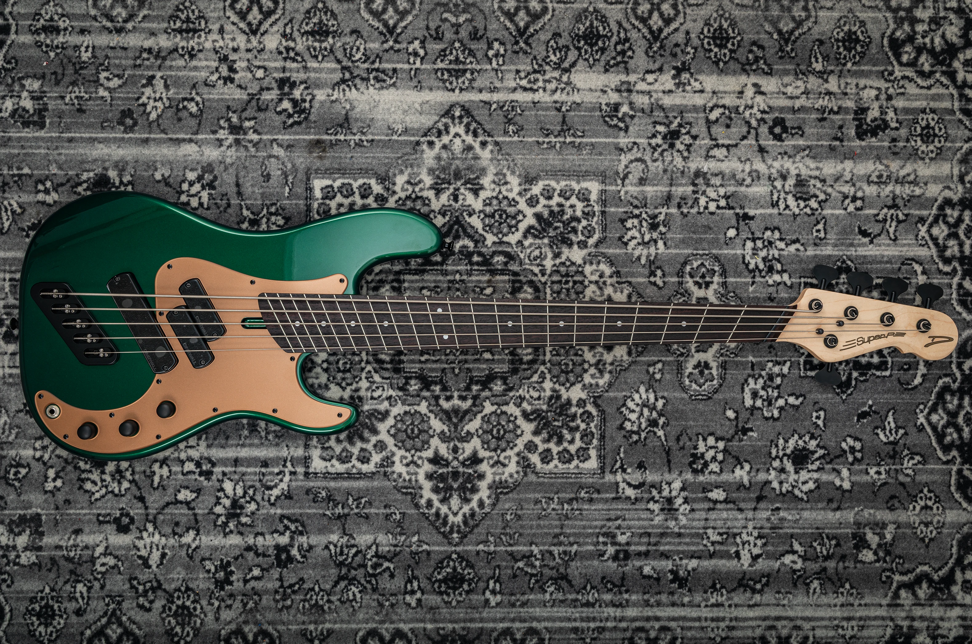 Dingwall SP1 5 String Dark Candy Green Gloss