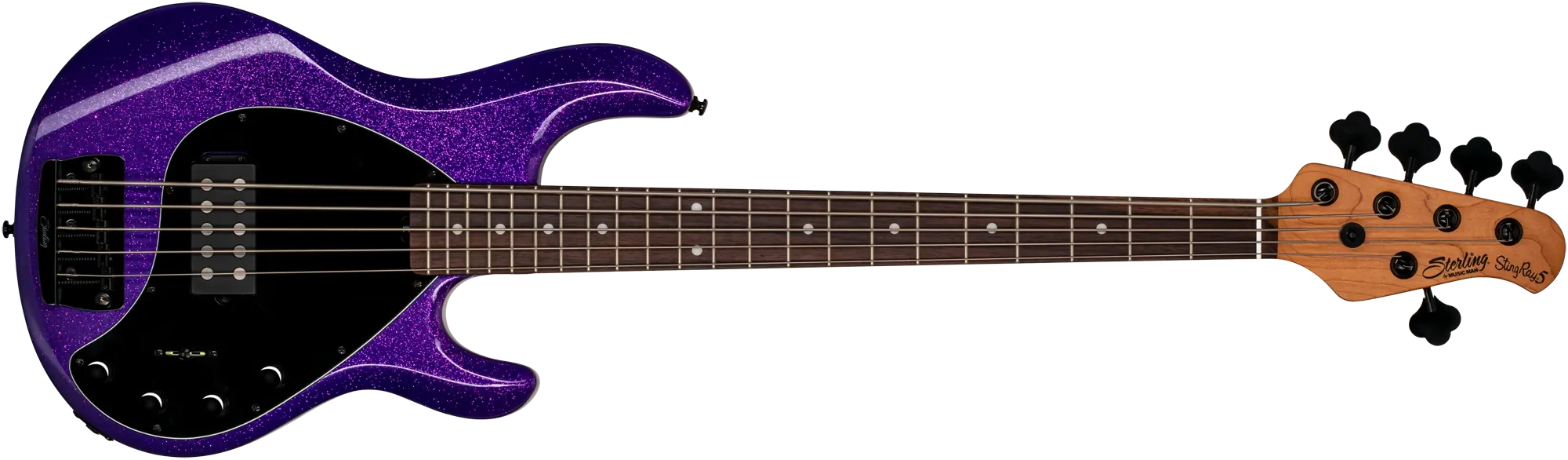 Sterling by Musicman Stingray 35 purple sparkle