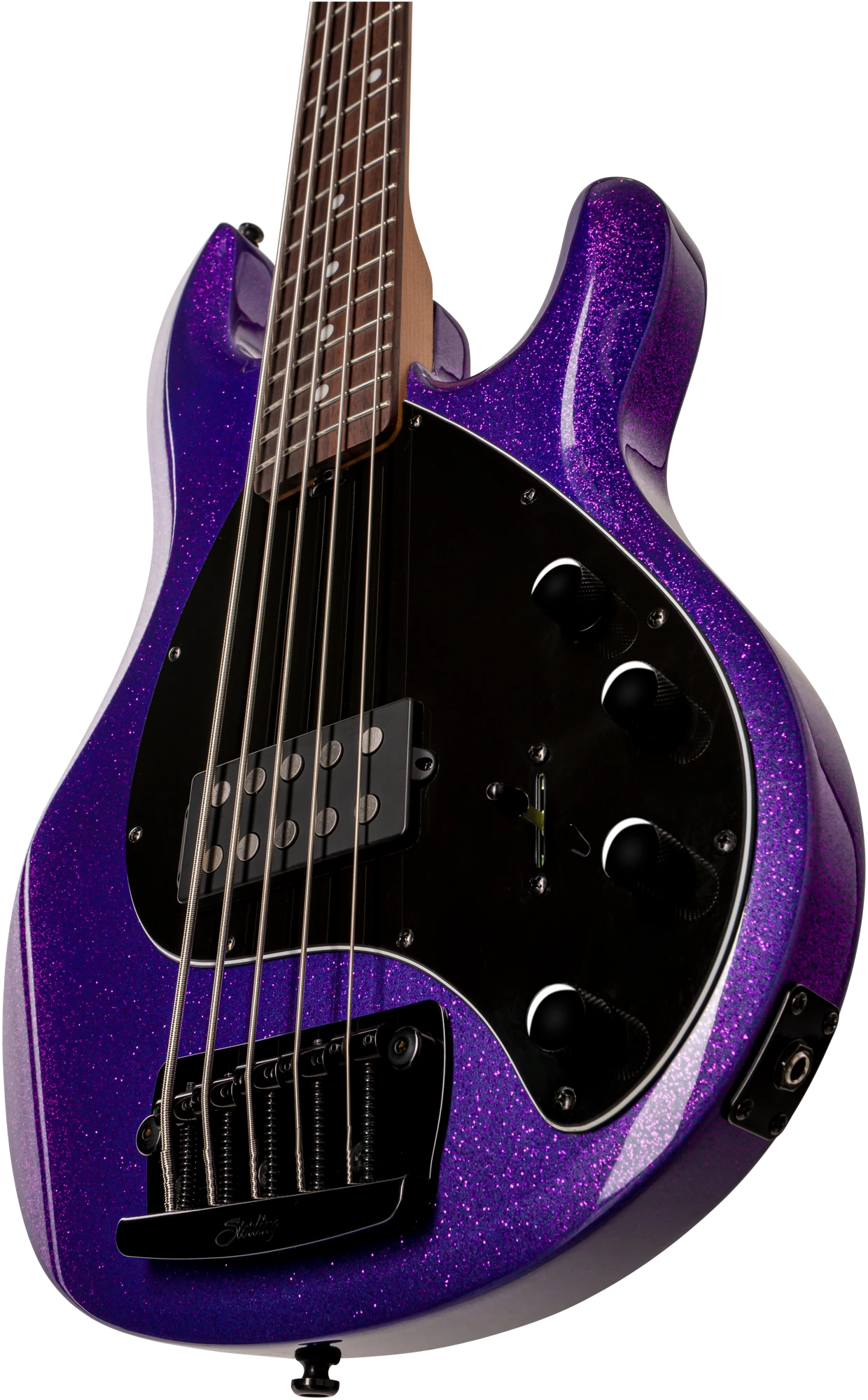 Sterling by Musicman Stingray 35 purple sparkle