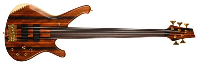Sandberg Classic Special 5-string Cocobolo fretless
