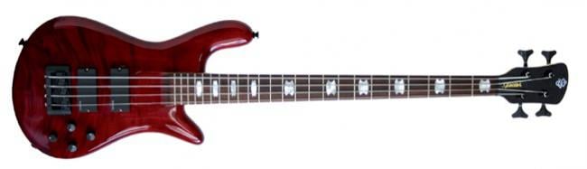 Spector ReBop4 DLX FM black cherry