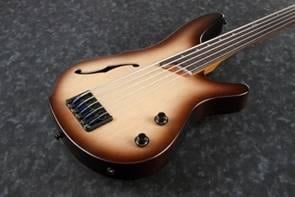Ibanez SRH505F-NNF Natural Browned Burst Flat