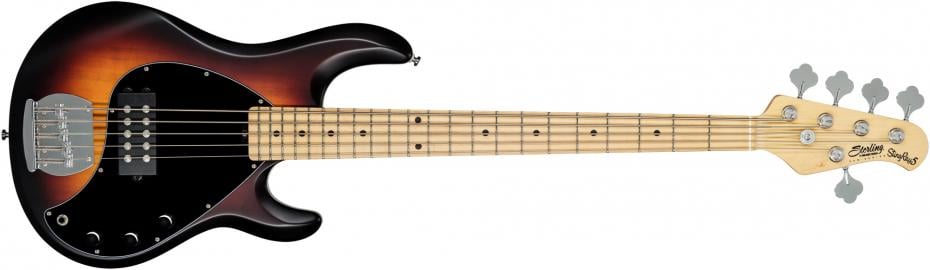 Sterling by Musicman SUB Ray-5 2-EQ vintage sunburst