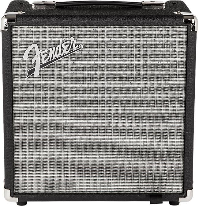 Fender Squier Affinity Series Precision Bass PJ Pack Laurel Fingerboard Black Gig Bag Rumble 15