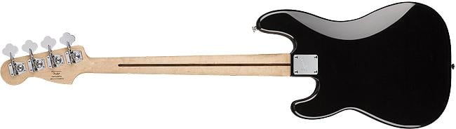 Fender Squier Affinity Series Precision Bass PJ Pack Laurel Fingerboard Black Gig Bag Rumble 15
