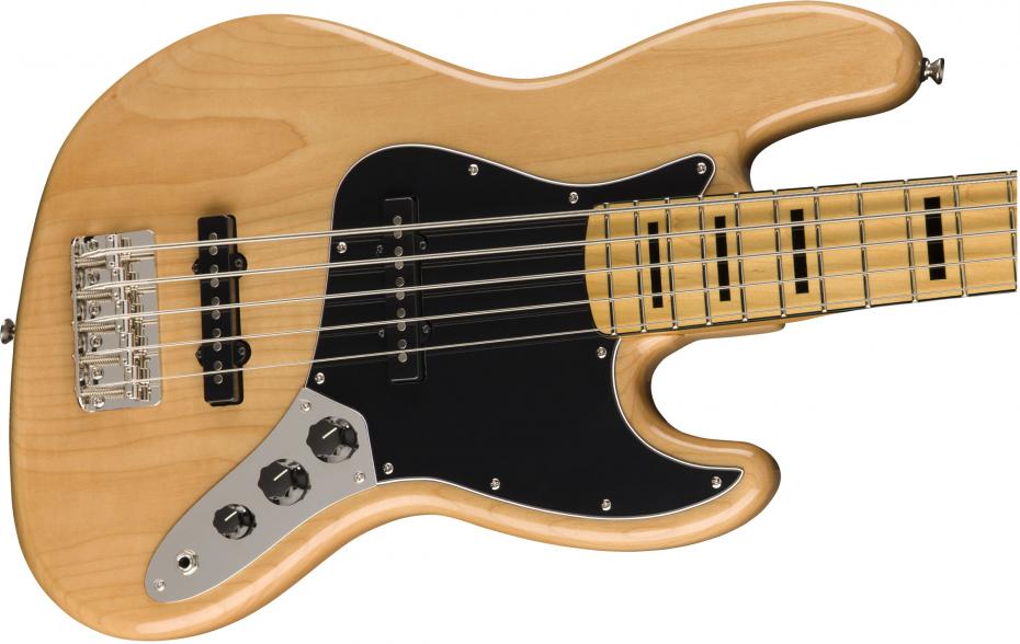 Squier Classic Vibe 70s Jazz Bass® V Maple Fingerboard Natural