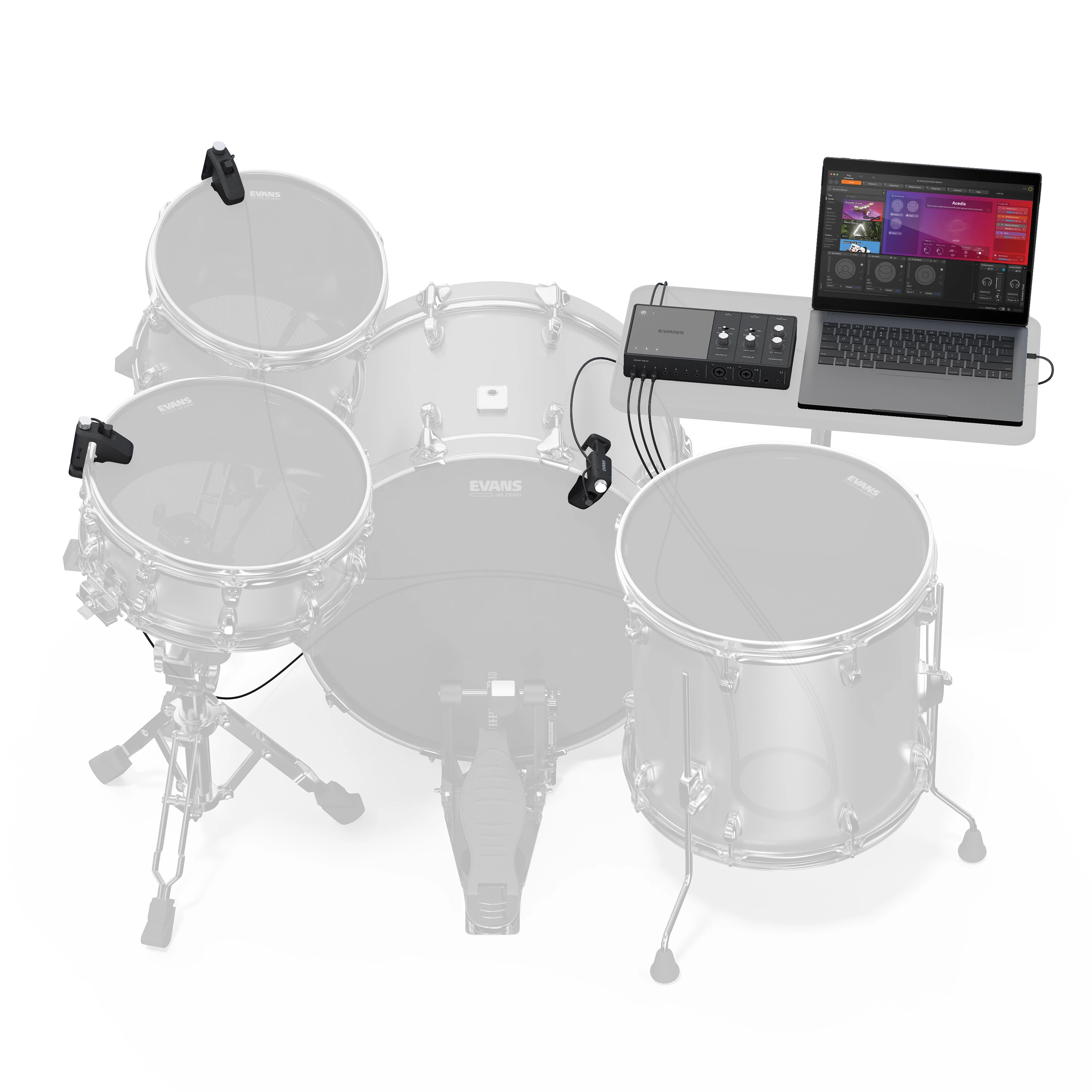 Evans Sensory Percussion Sound System - Bundle