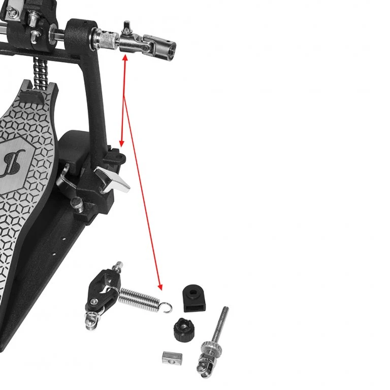 Stagg Hardware Set E-Drum Add on Set Double Bass