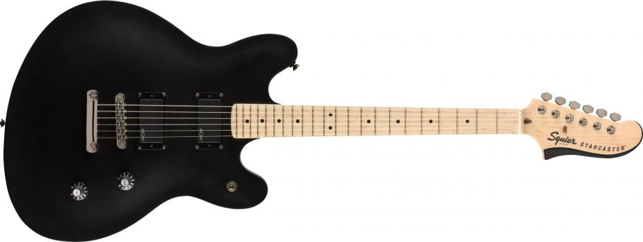 Squier Contemporary Active Starcaster® Maple Fingerboard Flat Black