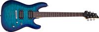 Schecter C-6 Plus Ocean Blue Burst