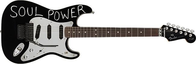 Fender Tom Morello Stratocaster® Rosewood Fingerboard Black B-Stock