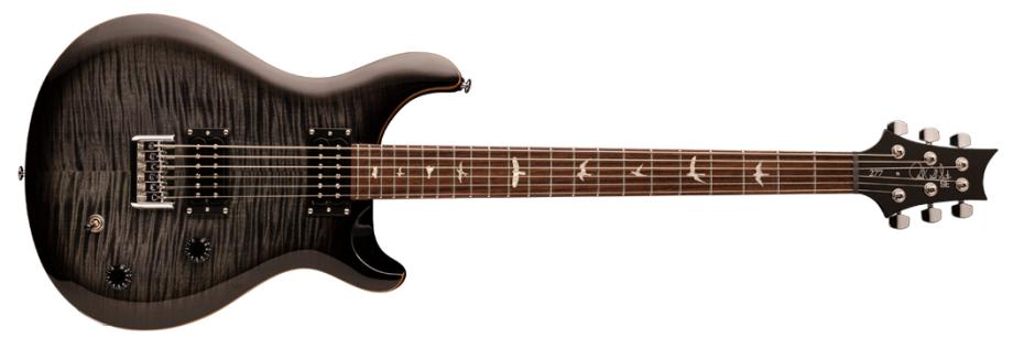 PRS SE 277 Baritone Humbucker charcoal burst