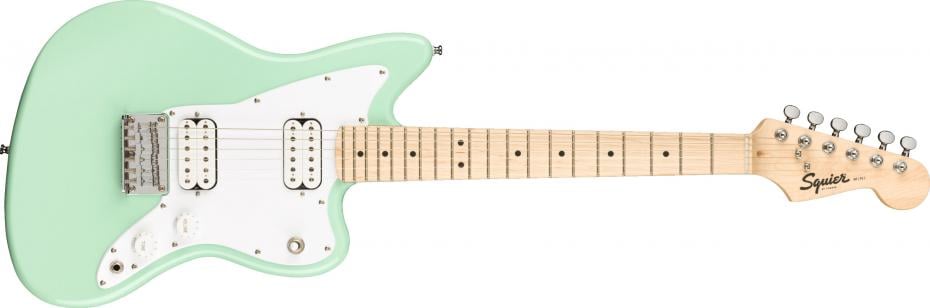 Squier Mini Jazzmaster® HH Maple Fingerboard Surf Green