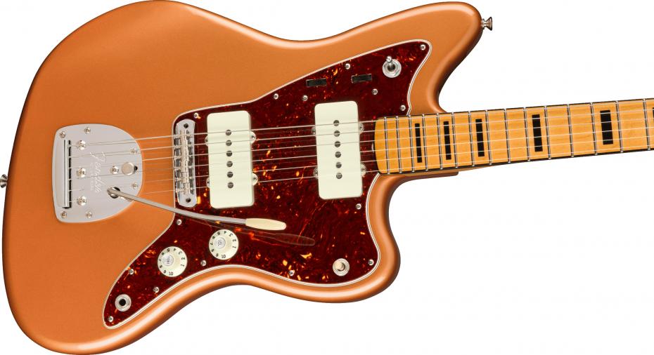 Fender Troy Van Leeuwen Jazzmaster® Bound Maple Fingerboard Copper Age
