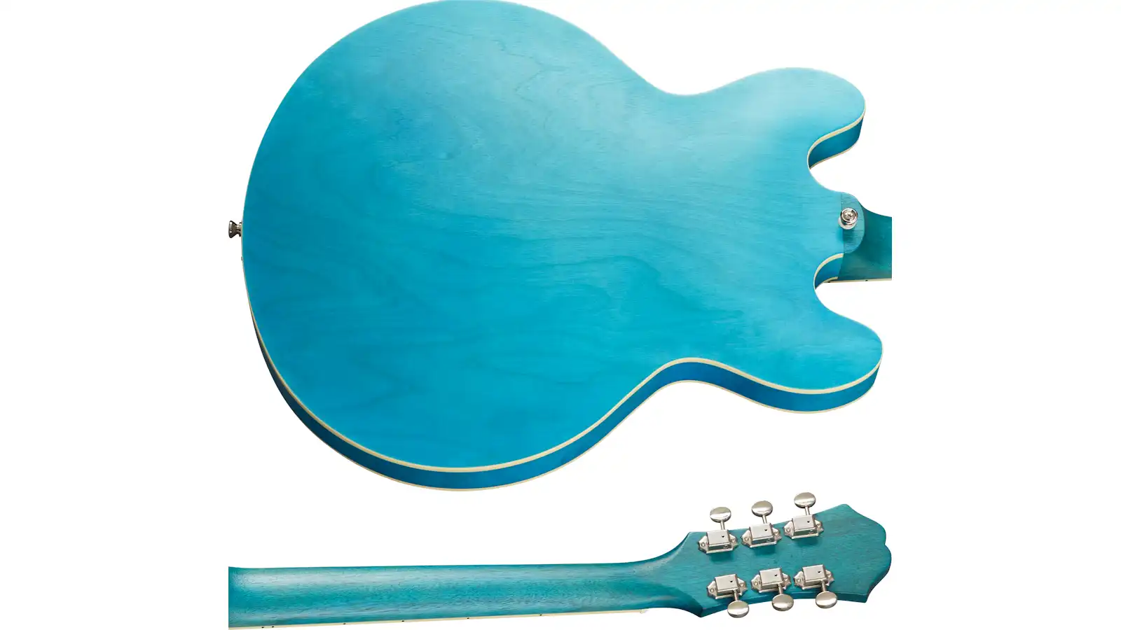 Epiphone Casino Worn - worn blue denim