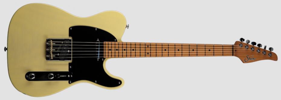 Suhr Classic T Paulownia trans vintage yellow