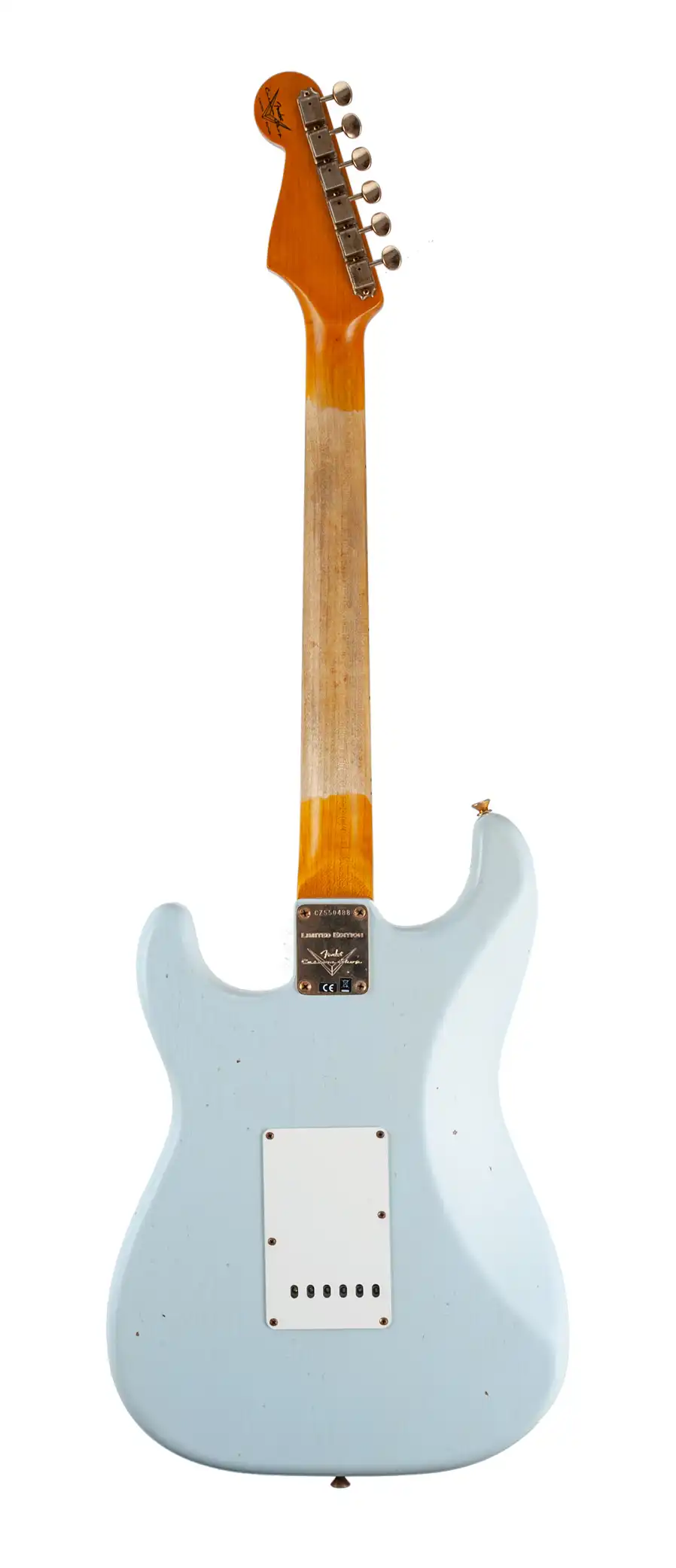Fender Limited Edition 62 Bone Tone Stratocaster® Journeyman Relic® Maple Fingerboard Super Faded Aged Sonic Blue