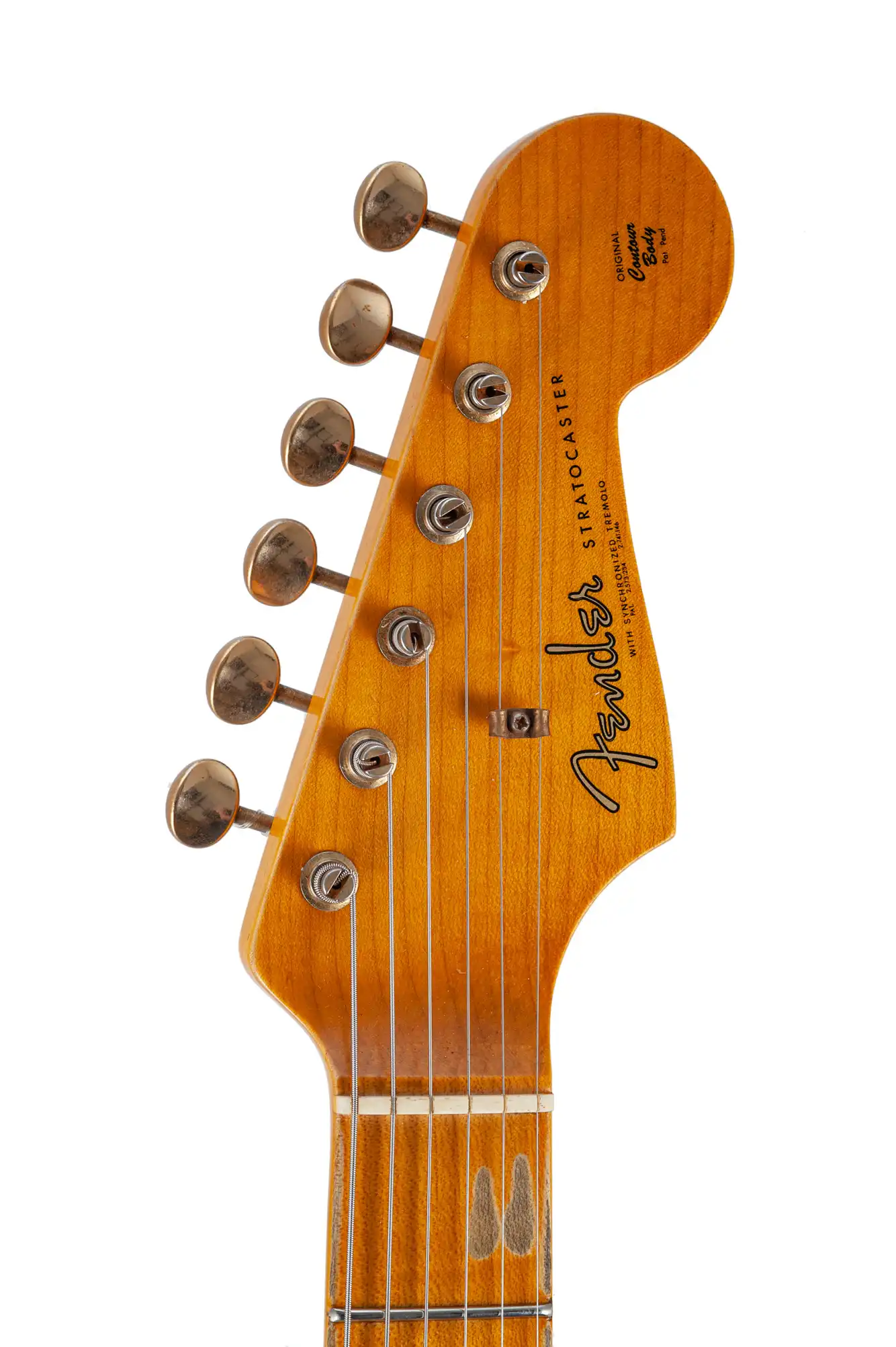 Fender Limited Edition 62 Bone Tone Stratocaster® Journeyman Relic® Maple Fingerboard Super Faded Aged Sonic Blue