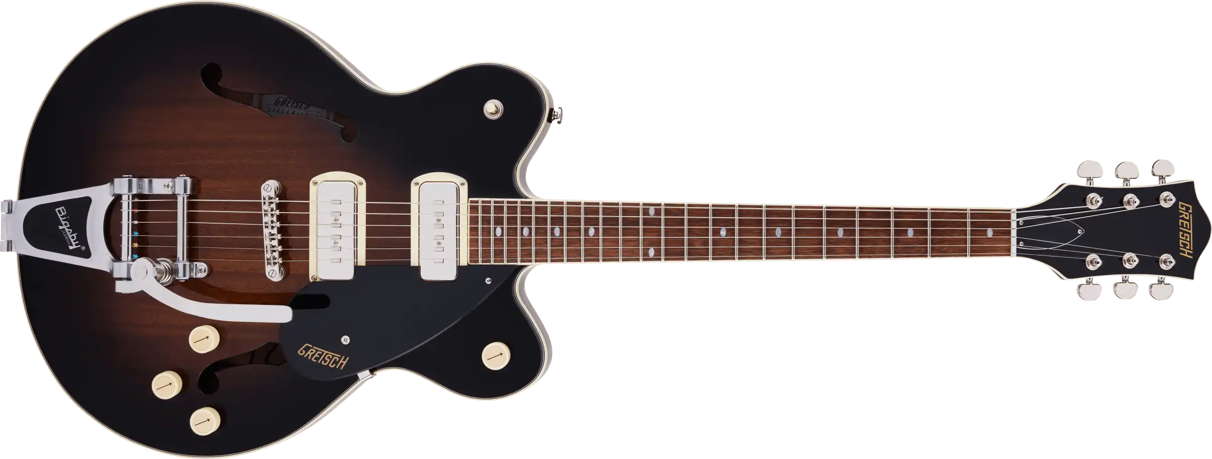 Gretsch G2622T-P90 Streamliner Center Block Double-Cut P90 with Bigsby Brownstone B-Stock