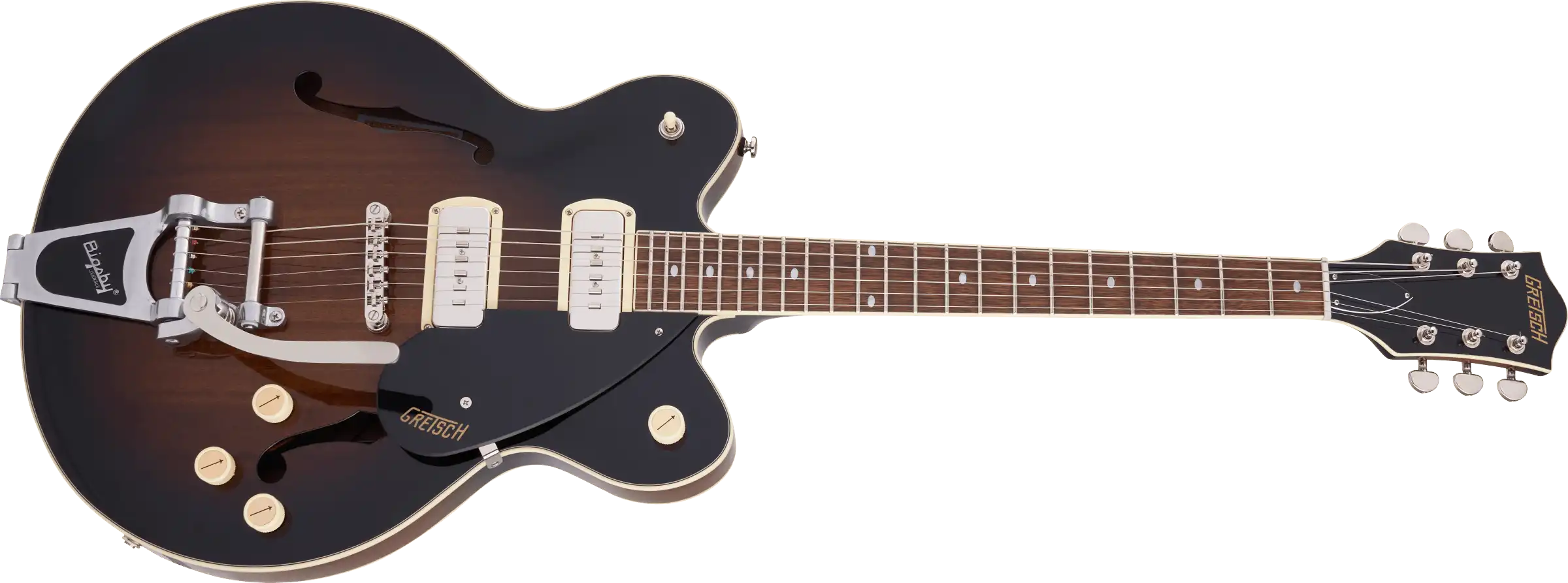 Gretsch G2622T-P90 Streamliner Center Block Double-Cut P90 with Bigsby Brownstone B-Stock