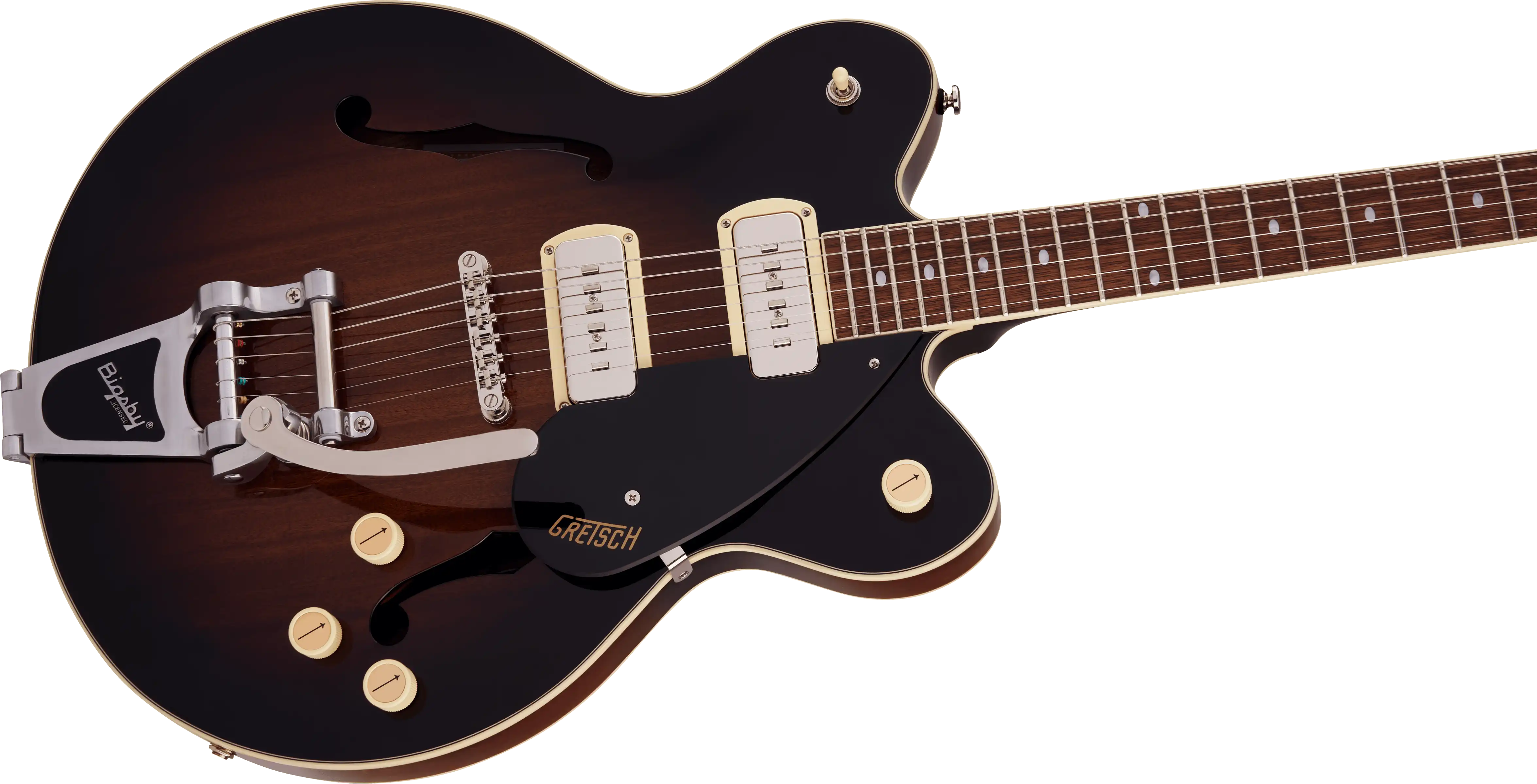 Gretsch G2622T-P90 Streamliner Center Block Double-Cut P90 with Bigsby Brownstone B-Stock