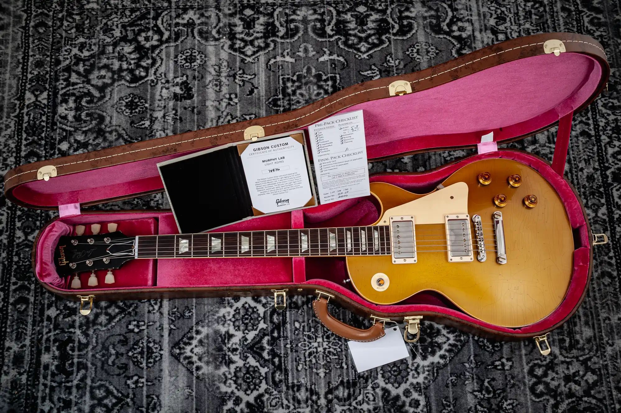 Gibson 1957 Les Paul Goldtop Murphy Lab Light Aged