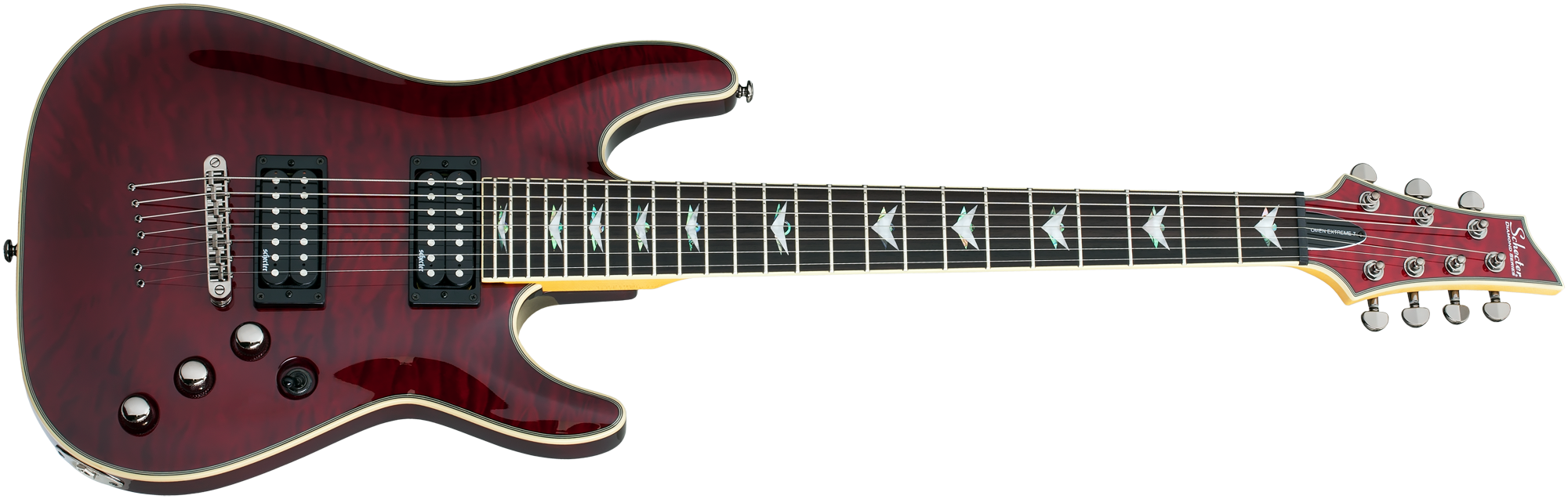 Schecter Omen Extreme 7 black cherry